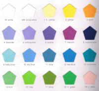 Polyester Felt Color Card 01